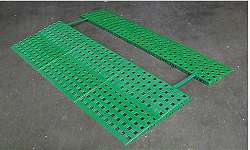 Portable Threshold Ramp for Wheelchair & Scooters Green Excellent Systems